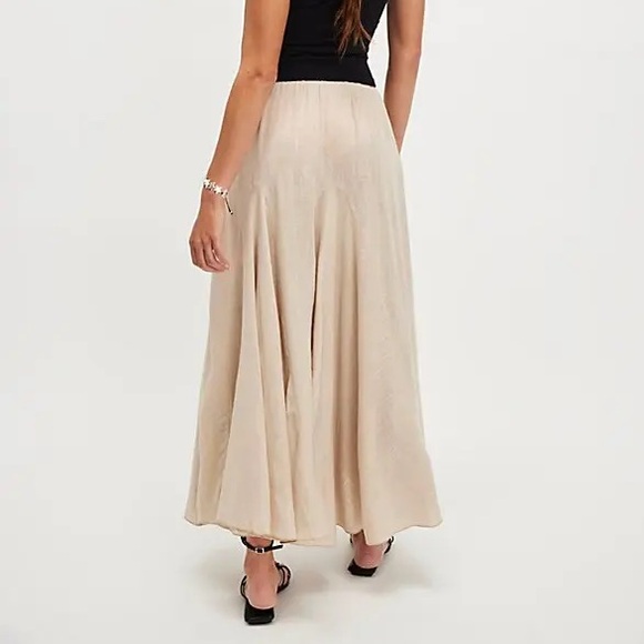 Free People Mandras That Linen Skirt - Picture 2 of 6